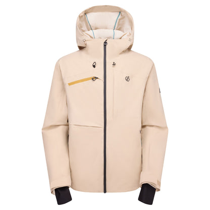 White Pepper - Front - Dare 2B Mens Affinity Ski Jacket
