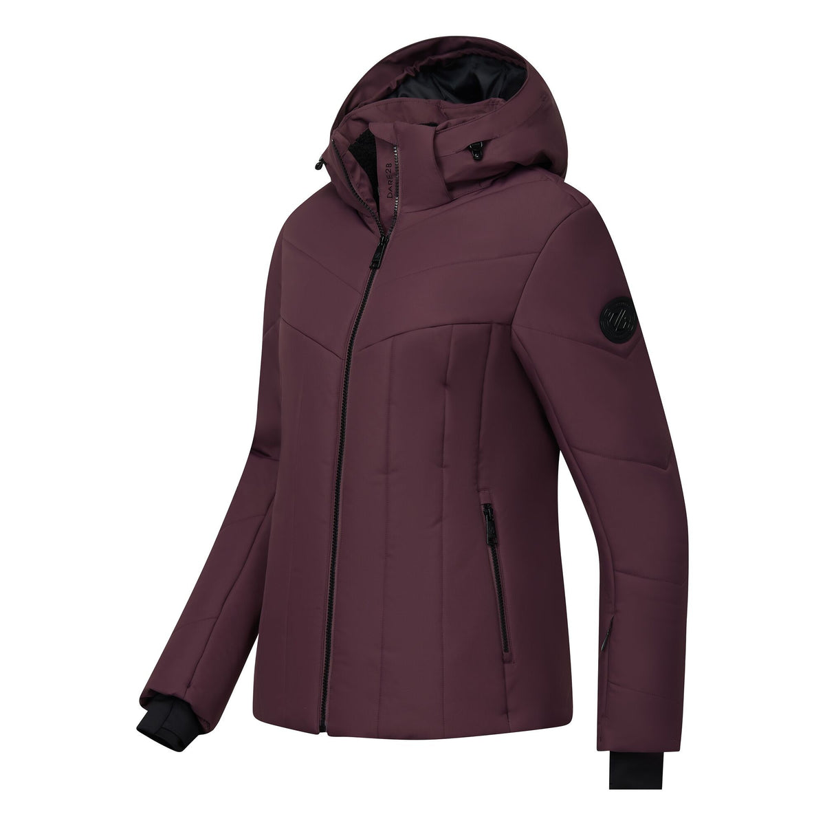 Huckleberry - Side - Dare 2B Womens-Ladies Glacier Padded Jacket