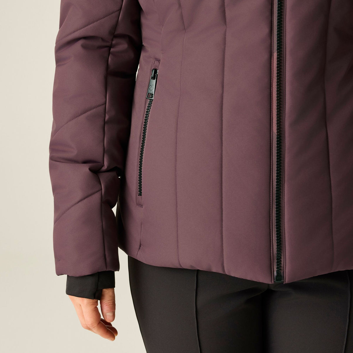 Huckleberry - Close up - Dare 2B Womens-Ladies Glacier Padded Jacket