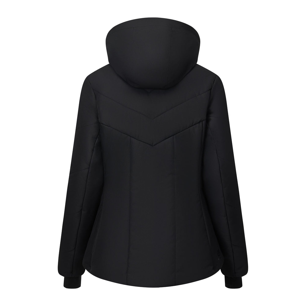 Black - Back - Dare 2B Womens-Ladies Glacier Padded Jacket