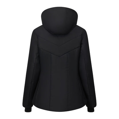 Black - Back - Dare 2B Womens-Ladies Glacier Padded Jacket