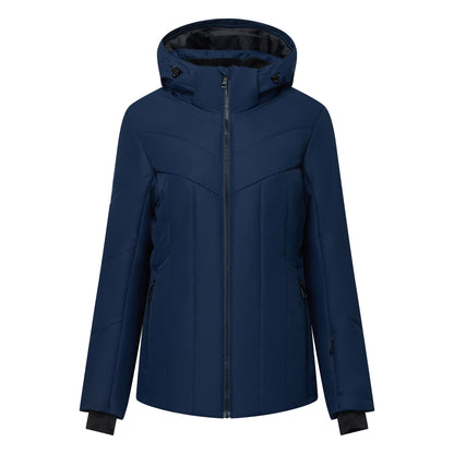 Navy - Front - Dare 2B Womens-Ladies Glacier Padded Jacket