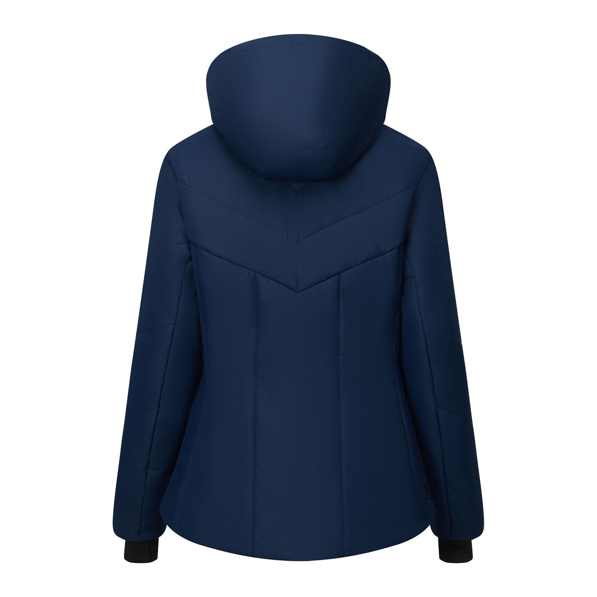 Navy - Back - Dare 2B Womens-Ladies Glacier Padded Jacket
