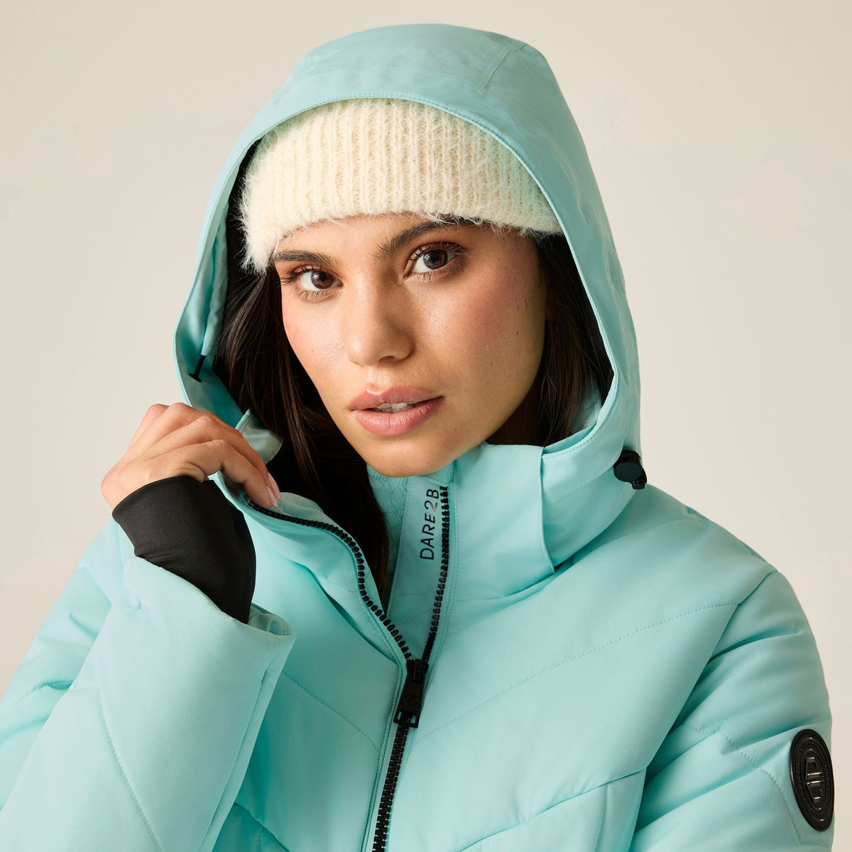 Water Ballet - Pack Shot - Dare 2B Womens-Ladies Glacier Padded Jacket