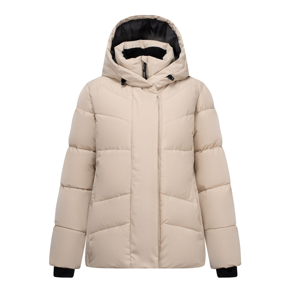 Egret - Front - Dare 2B Womens-Ladies Lustre Padded Jacket