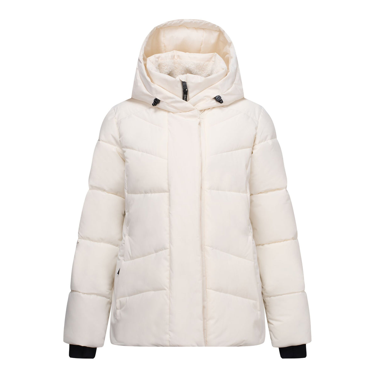 White Pepper - Front - Dare 2B Womens-Ladies Lustre Padded Jacket