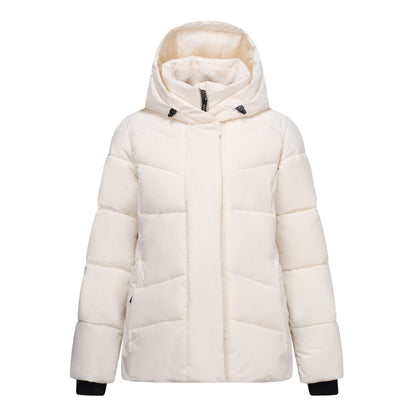 White Pepper - Front - Dare 2B Womens-Ladies Lustre Padded Jacket