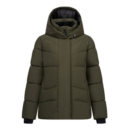 Dark Khaki - Front - Dare 2B Womens-Ladies Lustre Padded Jacket