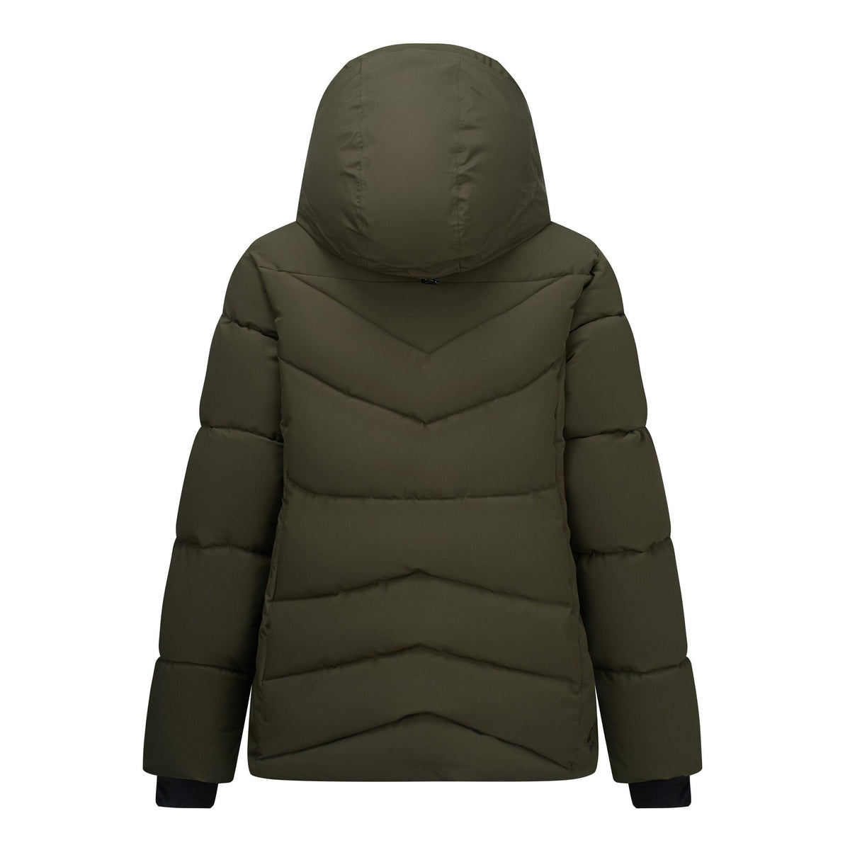 Dark Khaki - Back - Dare 2B Womens-Ladies Lustre Padded Jacket