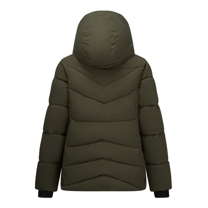 Dark Khaki - Back - Dare 2B Womens-Ladies Lustre Padded Jacket