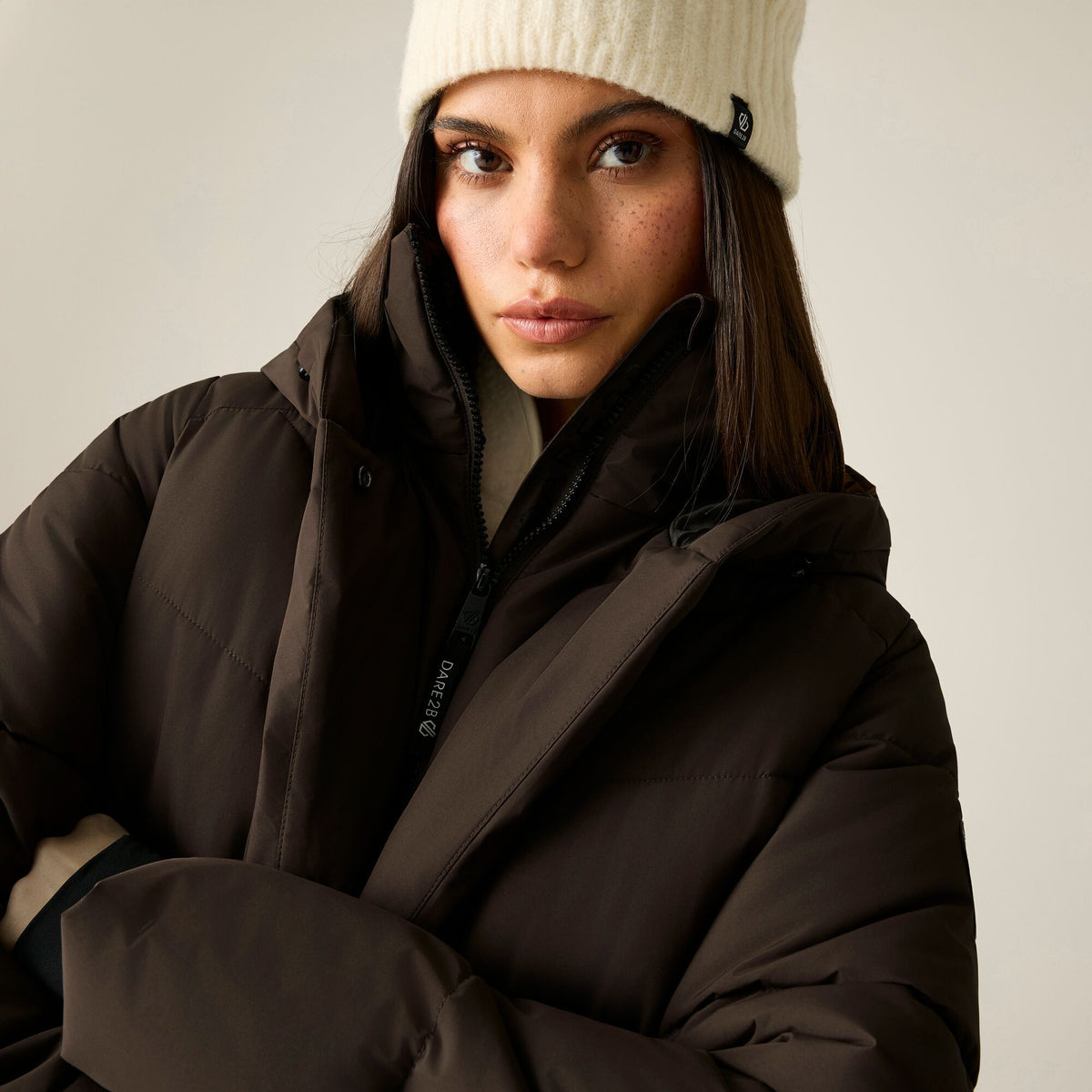 Hot Fudge - Close up - Dare 2B Womens-Ladies Lustre Padded Jacket