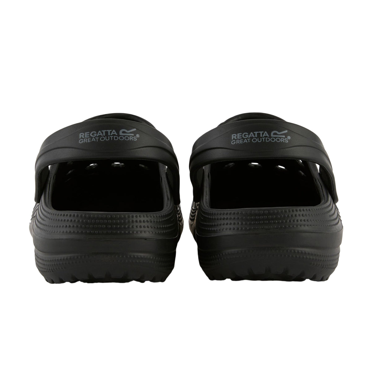 Black - Back - Regatta Womens-Ladies Sakari Clogs