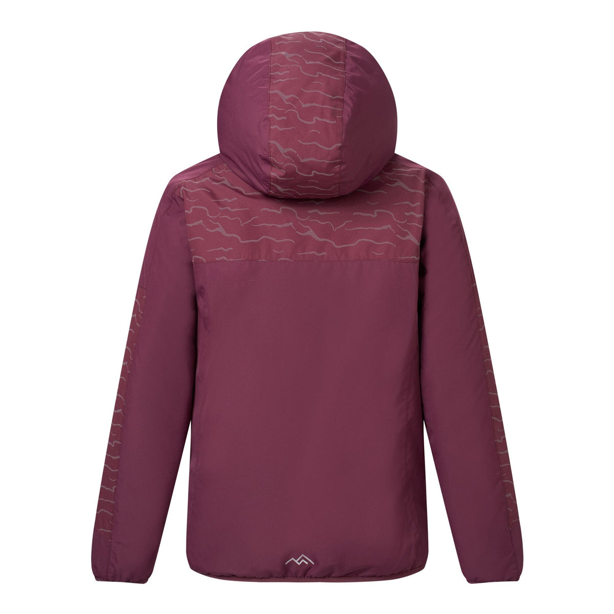 Fig - Back - Regatta Childrens-Kids Illuma Reflective Waterproof Insulated Jacket