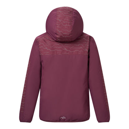 Fig - Back - Regatta Childrens-Kids Illuma Reflective Waterproof Insulated Jacket