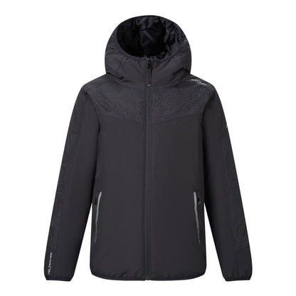 Black - Front - Regatta Childrens-Kids Illuma Reflective Waterproof Insulated Jacket