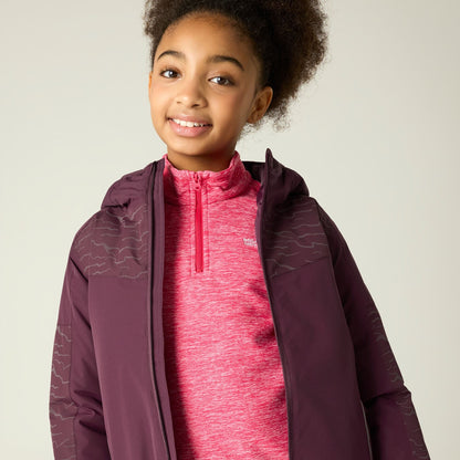 Fig - Pack Shot - Regatta Childrens-Kids Illuma Reflective Waterproof Insulated Jacket