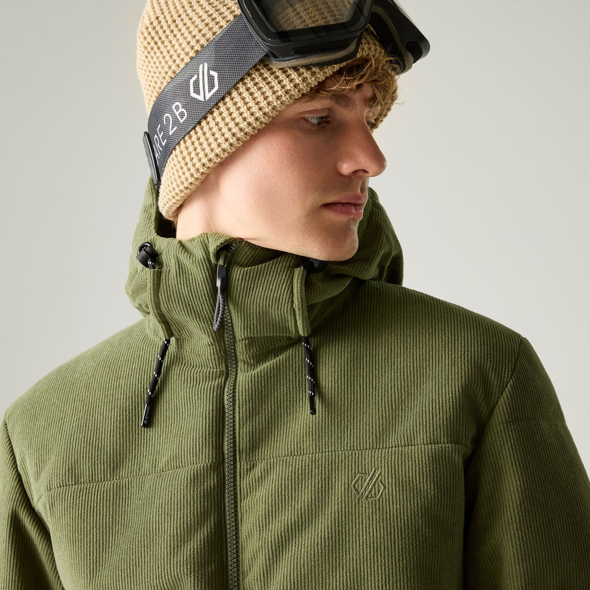 Martini Olive - Lifestyle - Regatta Mens Corded Ski Jacket