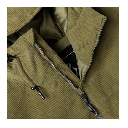 Martini Olive - Close up - Regatta Mens Corded Ski Jacket