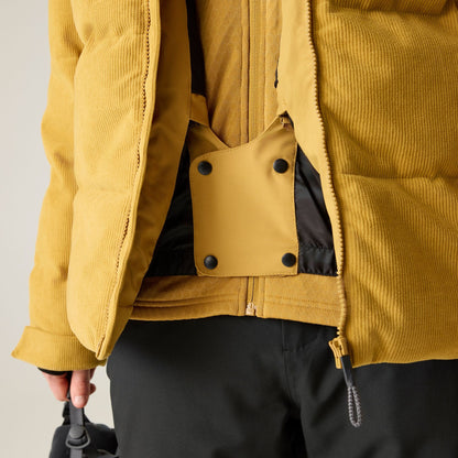 Wood Brown - Lifestyle - Regatta Mens Corded Ski Jacket
