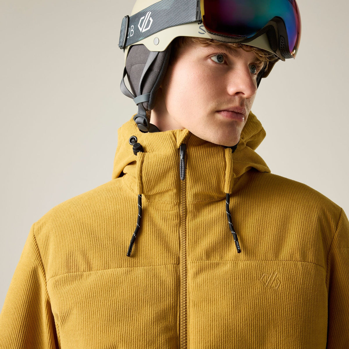 Wood Brown - Pack Shot - Regatta Mens Corded Ski Jacket
