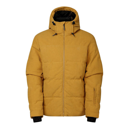 Wood Brown - Front - Regatta Mens Corded Ski Jacket