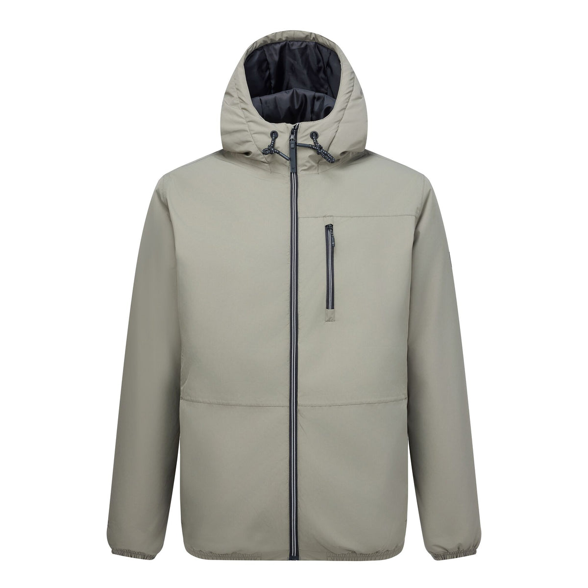 Smokey Olive-Black - Front - Regatta Mens Shorebay Waterproof Insulated Jacket
