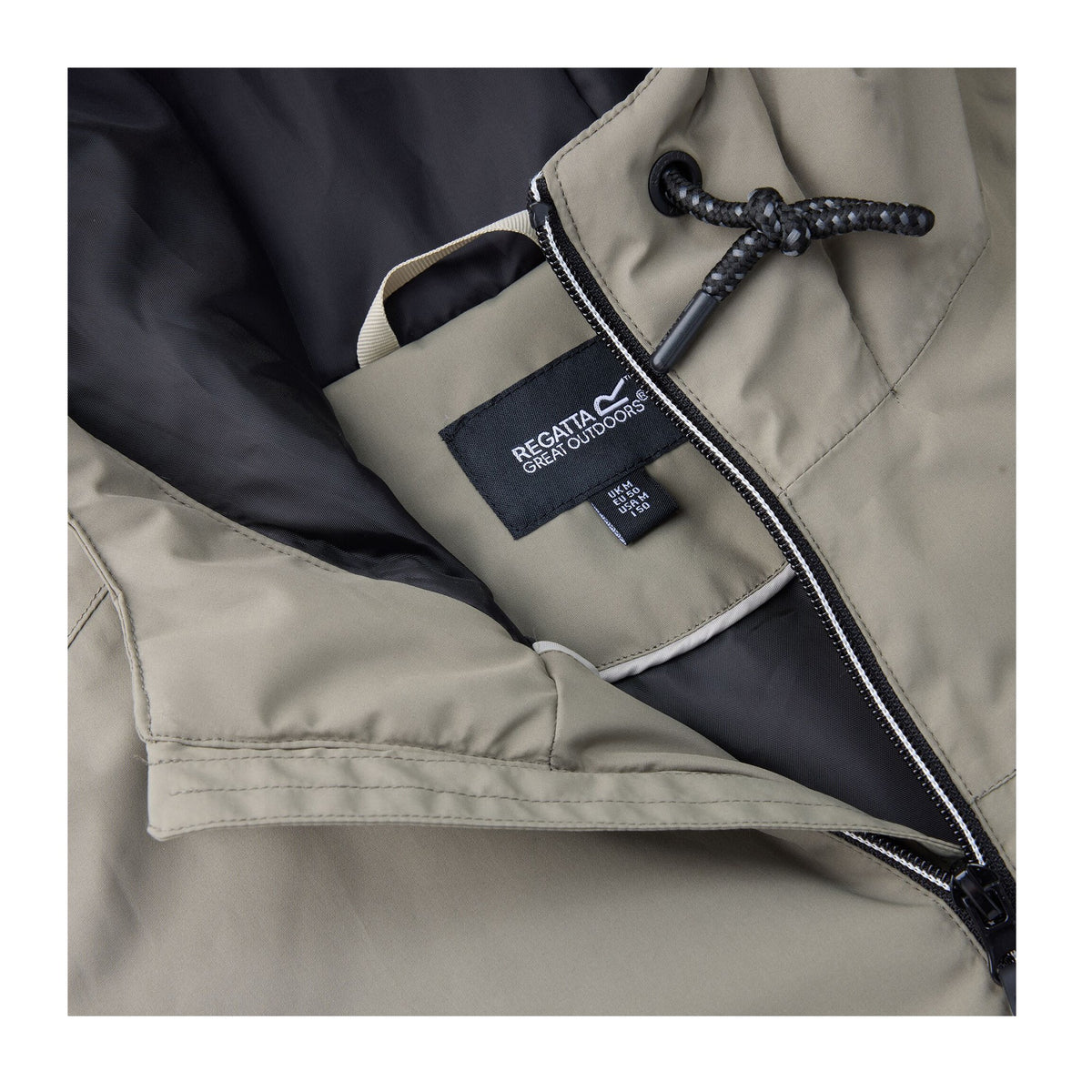 Smokey Olive-Black - Lifestyle - Regatta Mens Shorebay Waterproof Insulated Jacket