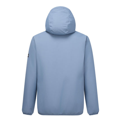 Grey Mirage-Navy - Back - Regatta Mens Shorebay Waterproof Insulated Jacket
