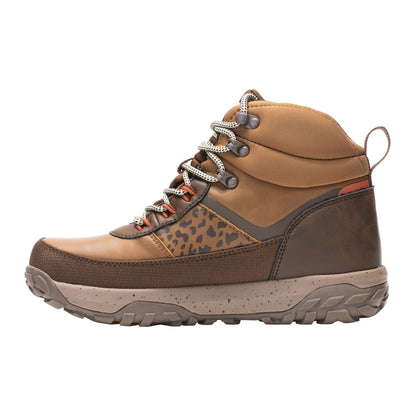 Brown Tan - Lifestyle - Regatta Womens-Ladies Shayford Leopard Print Walking Boots