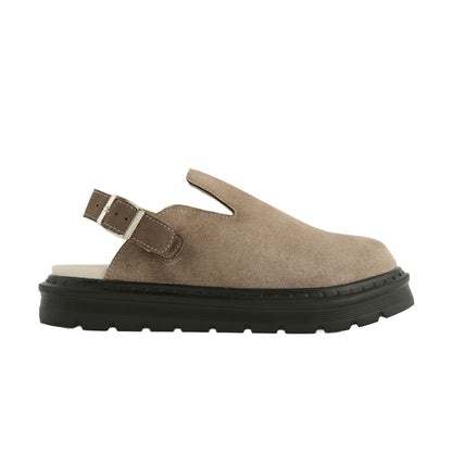 Taupe - Front - Regatta Womens-Ladies Pearl Chunky Clogs