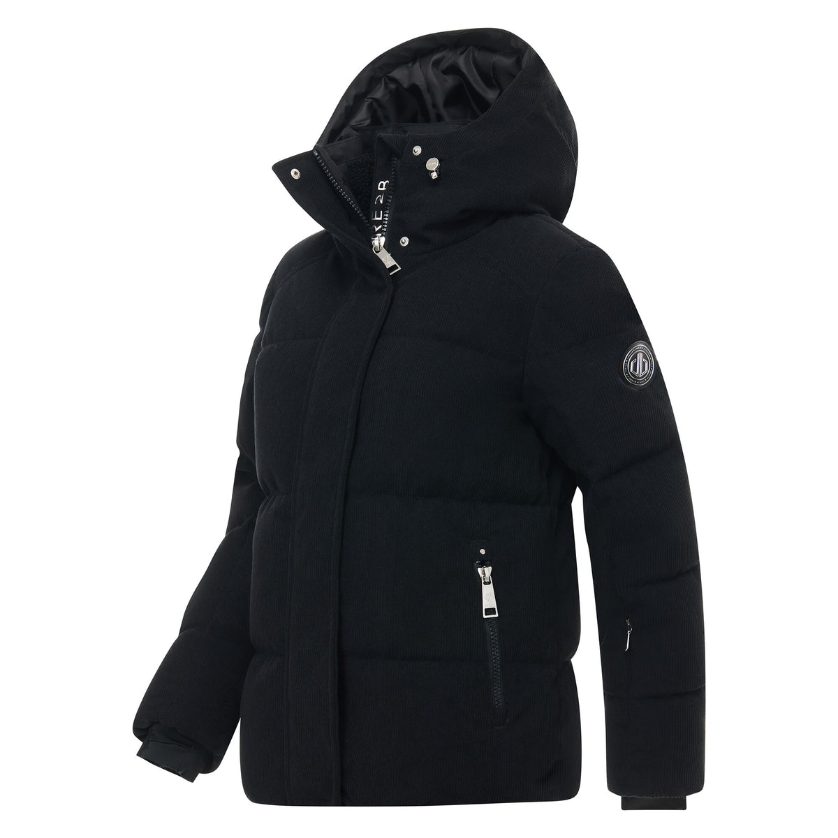 Black - Side - Regatta Womens-Ladies Allure Ski Jacket