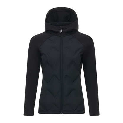 Black - Front - Dare 2B Womens-Ladies Enfold Hybrid Jacket