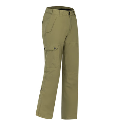 Martini Olive - Side - Dare 2B Mens Baseplate III Ski Trousers