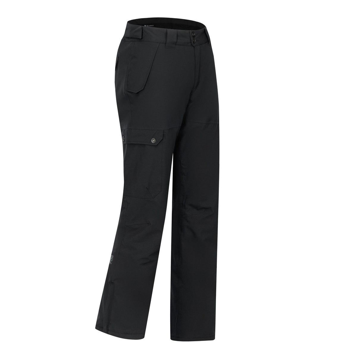 Black - Side - Dare 2B Mens Baseplate III Ski Trousers