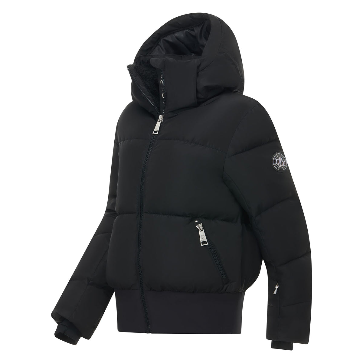 Black - Side - Dare 2B Womens-Ladies Padded Jacket