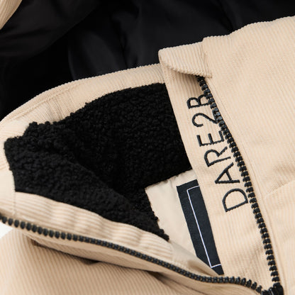 White Pepper - Pack Shot - Dare 2B Womens-Ladies Padded Jacket