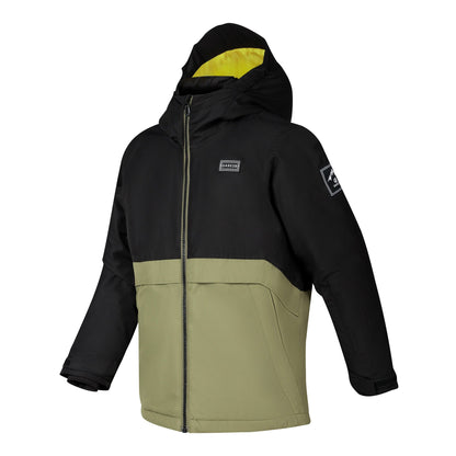 Black-Martini Olive - Side - Dare 2B Childrens-Kids Wing It Ski Jacket