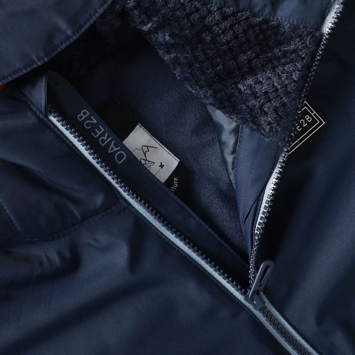 Navy-Dusky Blue - Lifestyle - Dare 2B Childrens-Kids Wing It Ski Jacket