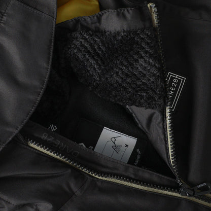 Black-Martini Olive - Lifestyle - Dare 2B Childrens-Kids Wing It Ski Jacket