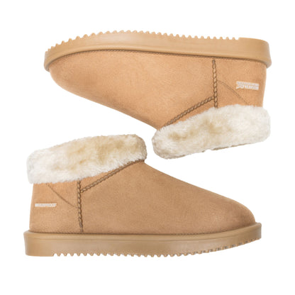 Burnt Tan - Close up - Regatta Womens-Ladies Risley Borg Boots