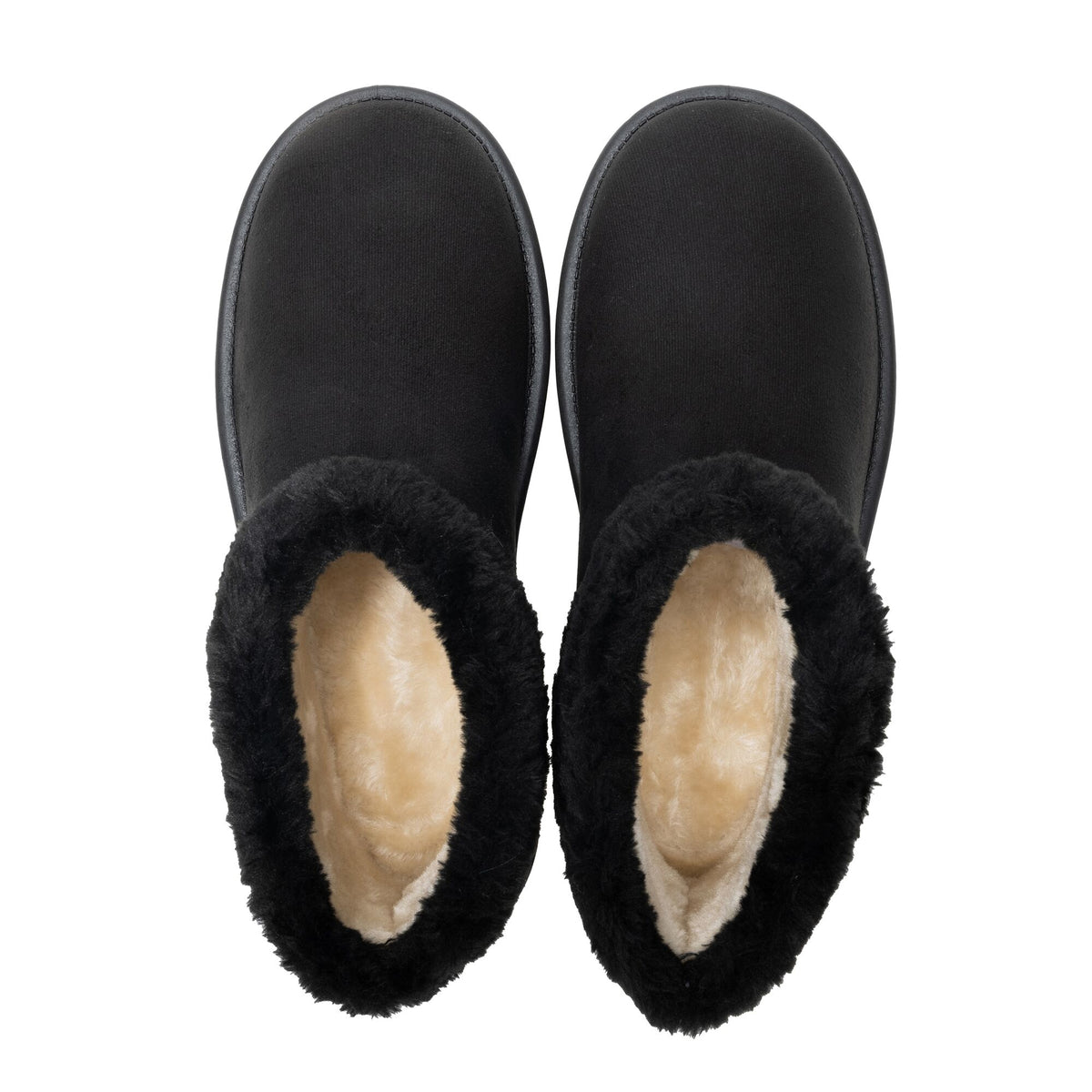 Black - Lifestyle - Regatta Womens-Ladies Risley Borg Boots