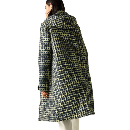 Navy - Back - Regatta Womens-Ladies Orla Eclipse Long Length Waterproof Jacket