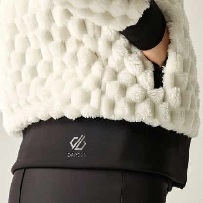 Egret - Close up - Dare 2B Womens-Ladies Glitz Padded Jacket