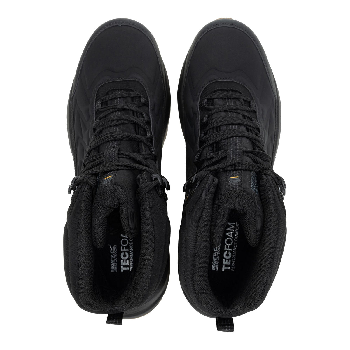 Black-Gum - Lifestyle - Regatta Mens Onyx Mid Cut Walking Boots