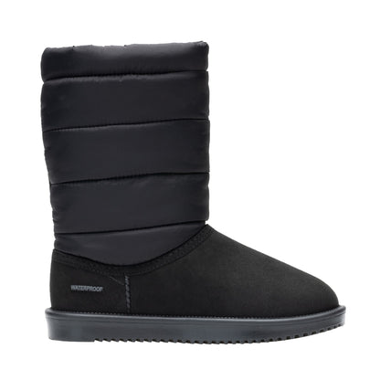 Black - Front - Regatta Womens-Ladies Risley Waterproof Baffled Stitching Boots