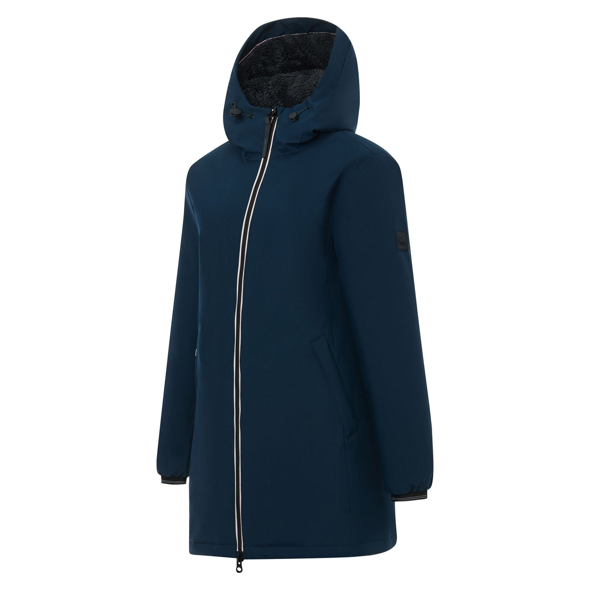 Navy-Black - Side - Regatta Womens-Ladies Waterproof Insulated Jacket