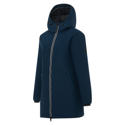 Navy-Black - Side - Regatta Womens-Ladies Waterproof Insulated Jacket