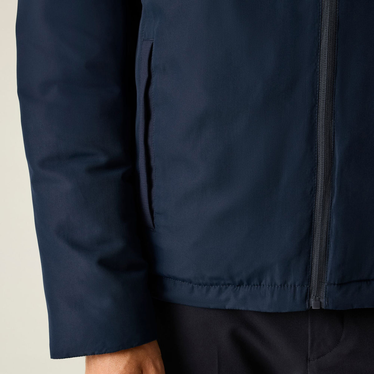 Navy Blue - Close up - Regatta Professional Unisex Adult Thermal Jacket