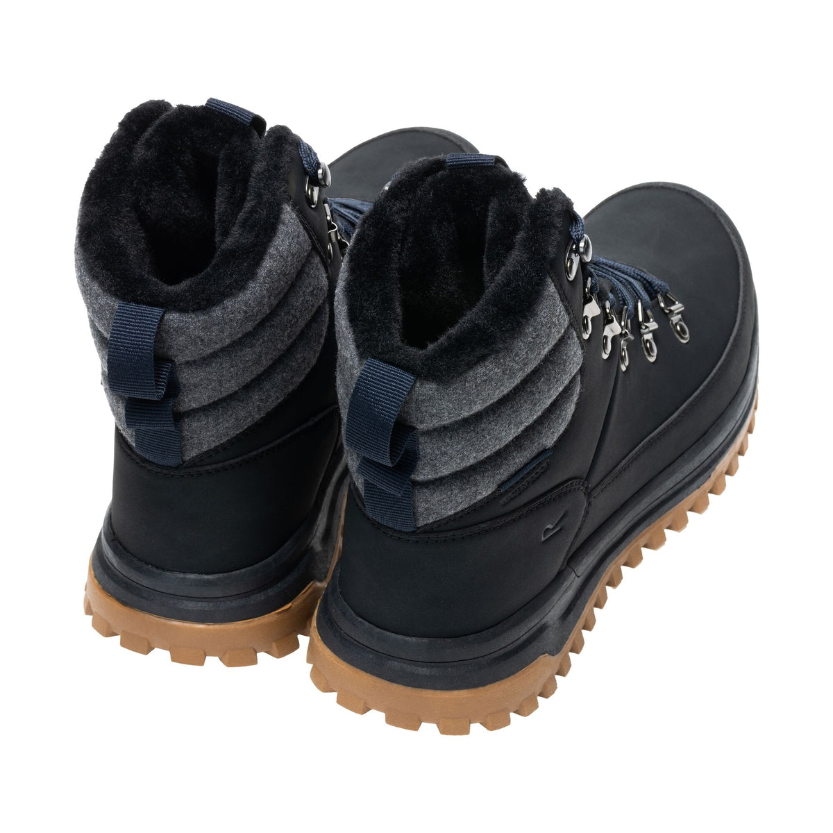 Black - Back - Regatta Mens Winsfield Walking Boots