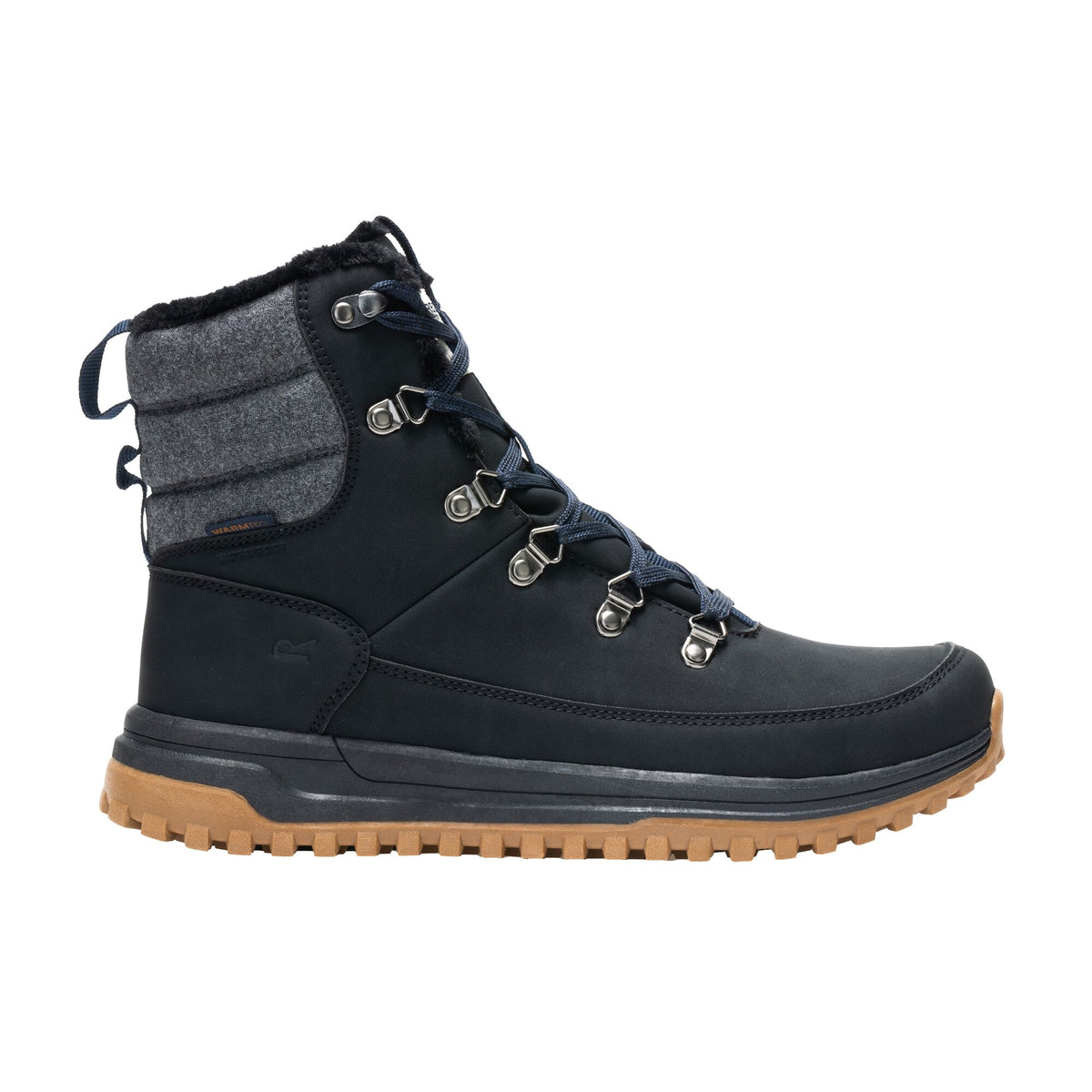 Black - Front - Regatta Mens Winsfield Walking Boots